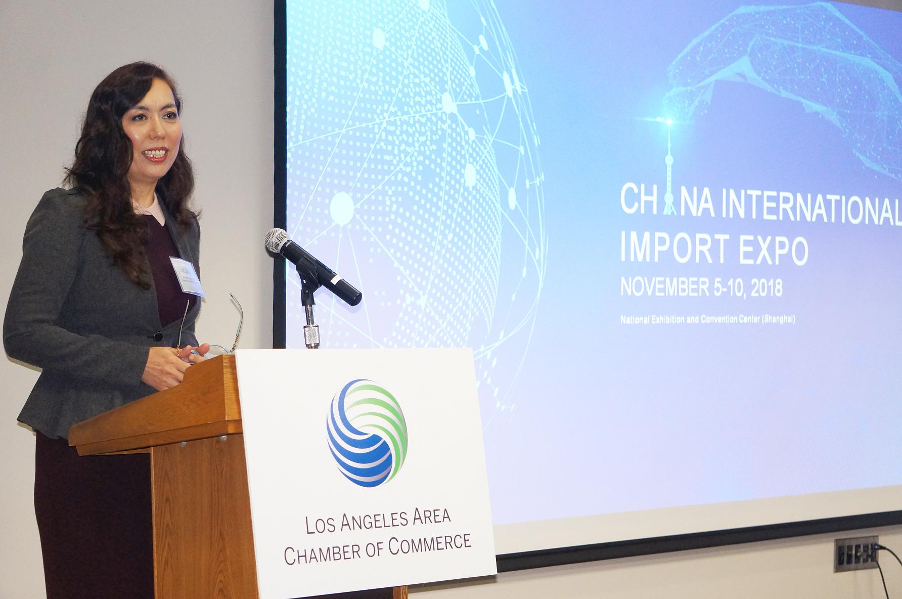 中国国际进口博览会推介会在洛杉矶成功举办