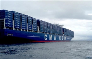 西斯潘按计划接收第三艘10,000型集装箱船