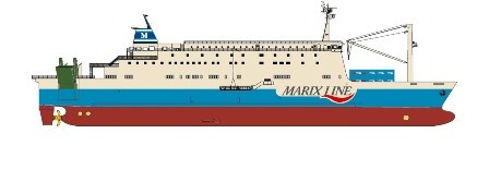日本内海造船获Marix Line一艘客滚船订单