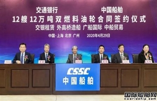 中国船舶集团两大船厂再获46亿元大单