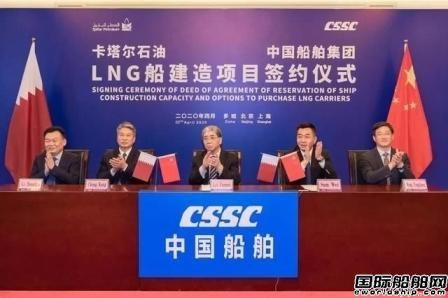 100艘LNG船！韩国船企获卡塔尔192亿美元大单