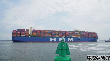 刷新欧洲港口最大船舶纪录！全球最大集装箱船抵达鹿特丹
