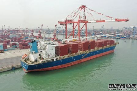 中远海运特运多用途船“鼎海”轮开启集装箱航运旅程