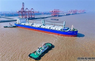 一港装满！中远海运特运新建纸浆船“中远海运吉祥”首航