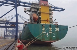 厦门港务海运1100TEU集装箱船首次投入东南沿海外贸支线运输