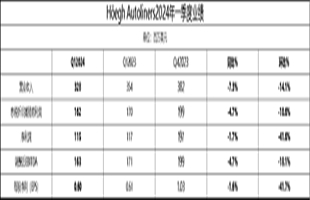 红海危机下，礼诺航运一季度货运量和收入下降