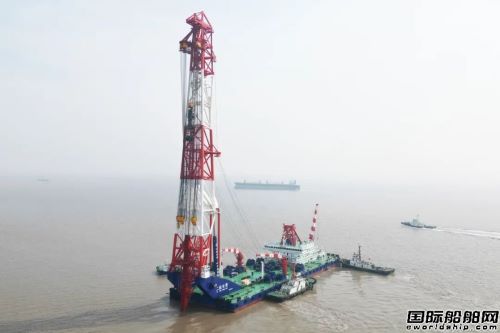 “定海神器”入列！世界最大打桩船启航